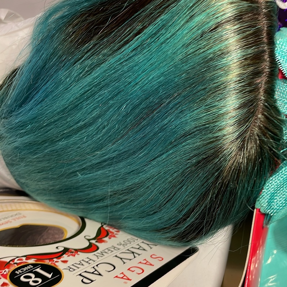 Saga Human Hair Remy Wig - Picture 9 of 16